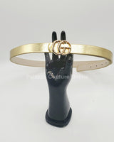 Great G Plain Belt (Gold) - Palazzo Couture Online