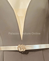 Great G Plain Belt (Silver) - Palazzo Couture Online