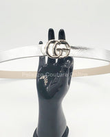 Great G Plain Belt (Silver) - Palazzo Couture Online