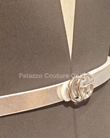 Great G Plain Belt (Silver) - Palazzo Couture Online