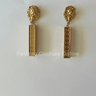 Greek Gold Lion Earring - Palazzo Couture Online