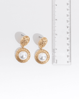 Greek Lion Emblem Earrings - Palazzo Couture Online