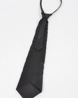 Handmade Faux Pearl Necktie Necklace - Black - trendy women's jewelry