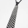 Handmade Faux Pearl Necktie Necklace - Black for women - fashion jewelry by Palazzo Couture