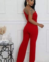 Heart and Soul Jumpsuit Hunter Red - women's fashion jumpsuit for every occasion