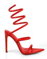 Helix Laurent Intense Heels Red - Palazzo Couture Online