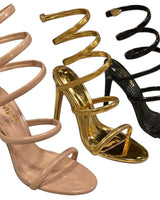 Helix Nikia Harmony Heels Black - Palazzo Couture Online