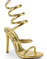 Helix Nikia Harmony Heels Gold - Palazzo Couture Online