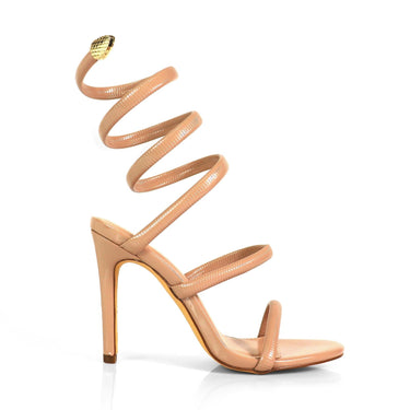 Helix Nikia Harmony Heels Nude - Palazzo Couture Online