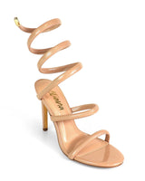 Helix Nikia Harmony Heels Nude for women - stylish heels by Palazzo Couture