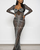 Her Special Gown (Black) - Palazzo Couture Online