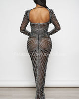 Her Special Gown (Black) - Palazzo Couture Online