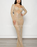Her Special Gown (Nude) - Palazzo Couture Online