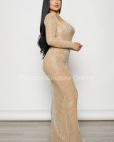 Her Special Gown (Nude) - Palazzo Couture Online