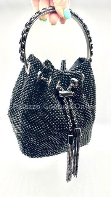 High Class Lifestyle Handbag ( All Black) - Palazzo Couture Online