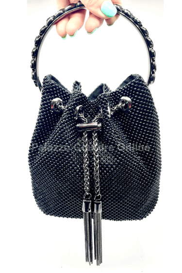 High Class Lifestyle Handbag ( All Black) - Palazzo Couture Online