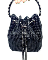High Class Lifestyle Handbag ( All Black) for women - bag by Palazzo Couture