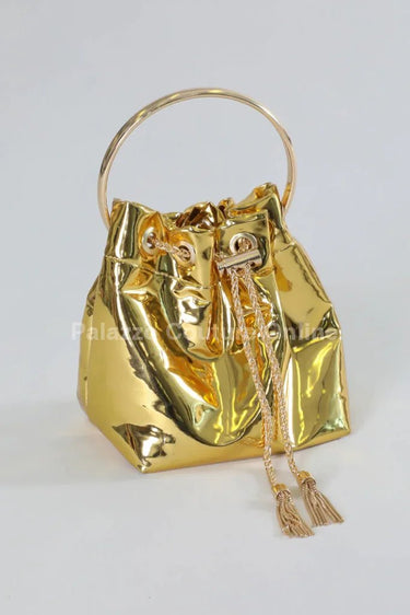High Class Lifestyle Handbag (Gold) - Palazzo Couture Online