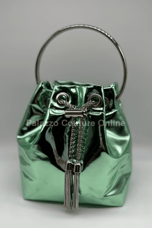 High Class Lifestyle Handbag (Metallic Mint) One Size / Metallic Mint Hand Bag