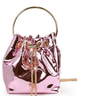 High Class Lifestyle Handbag (Metallic Pink) - Palazzo Couture Online