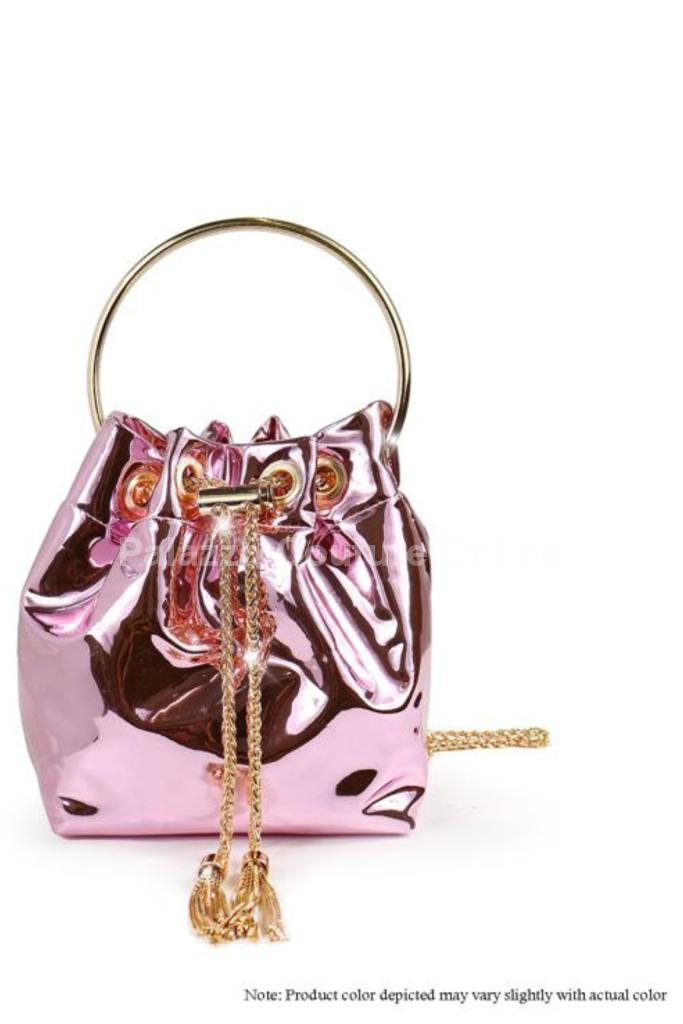 High Class Lifestyle Handbag (Metallic Pink) One Size / Metallic Pink Hand Bag