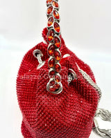 High Class Lifestyle Handbag (Red) - women's evening clutch
