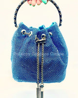 High Class Lifestyle Handbag (Sky Blue) - Palazzo Couture Online