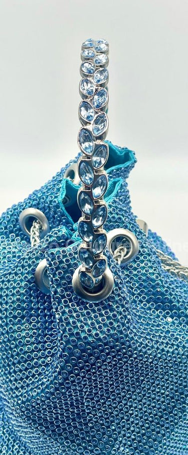 High Class Lifestyle Handbag (Sky Blue) - Palazzo Couture Online