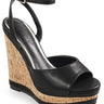 High Class Lifestyle Wedges (Black) for women - stylish shoes by Palazzo Couture