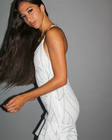 Women's  mini dress sequin style back view