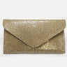 Hollywood Rhinestones Envelope Clutch (Gold) for women - bag by Palazzo Couture