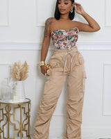Beige wide leg pants – versatile wardrobe staple for day to night styling