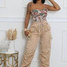 Beige wide leg pants – versatile wardrobe staple for day to night styling
