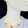 Be Honest Necklace (Orange) for women - fashion jewelry by Palazzo Couture