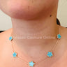 Be Honest Necklace (Turquoise) for women - fashion jewelry by Palazzo Couture