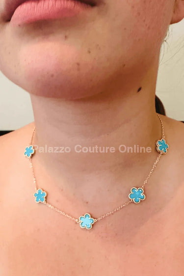 Be Honest Necklace (Turquoise) for women - fashion jewelry by Palazzo Couture