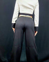 Hot In The City Pant Set (Black) - Palazzo Couture Online