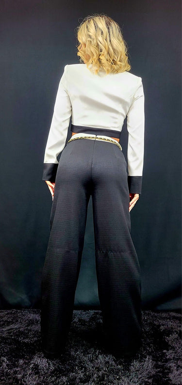 Hot In The City Pant Set (Black) - Palazzo Couture Online