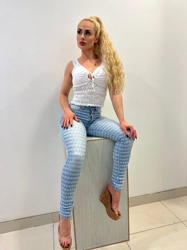 I Don’t Wanna Know Distressed Jeans with Stretch Fit - view 7