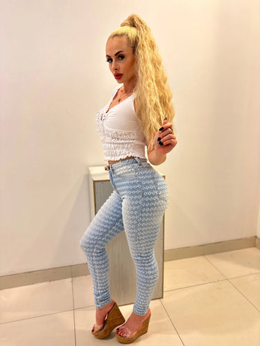 I Don’t Wanna Know Distressed Jeans with Stretch Fit - view 8