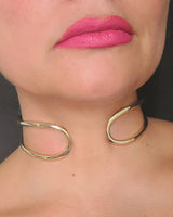 Infinity Embrace Choker (Gold) - stylish accessory for every outfit
