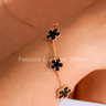 Inspiring Flowers That Last Forever Bracelet (Black) - Palazzo Couture Online