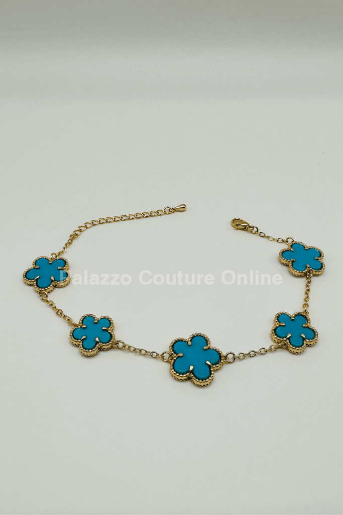Inspiring Flowers That Last Forever Bracelet (Turquoise) Turquoise / One Size