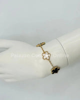 Inspiring Flowers That Last Forever Bracelet (white & Black) - stylish accessory for every outfit