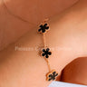 Inspiring Flowers That Last Forever Bracelet (Black) for women - fashion jewelry by Palazzo Couture