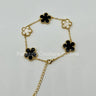 Inspiring Flowers That Last Forever Bracelet (white & Black) for women - fashion jewelry by Palazzo Couture
