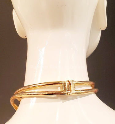 Interwise Metal Necklace Gold - Palazzo Couture Online