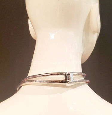 Interwise Metal Necklace (Silver) - stylish accessory for every outfit
