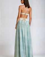 Island Bloom Crochet Maxi Dress – Bluenatural - Palazzo Couture Online