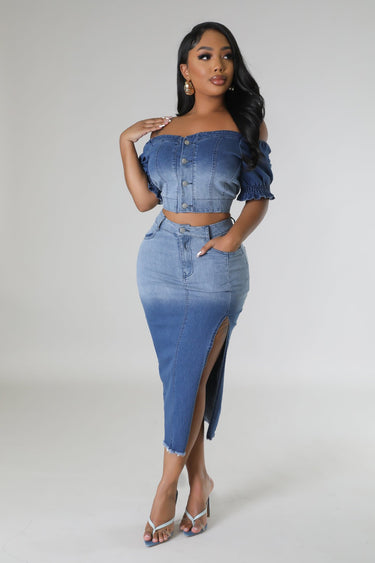 Janay Babe Skirt Set - Palazzo Couture Online